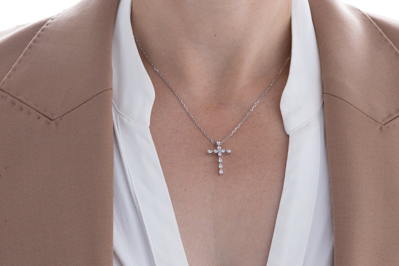 Diamond Cross Necklace
