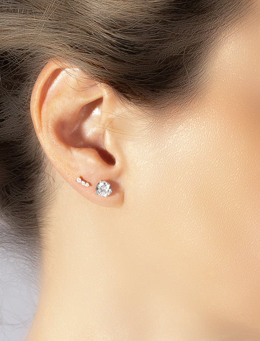 2ct Lab-Grown Diamond Martini Studs