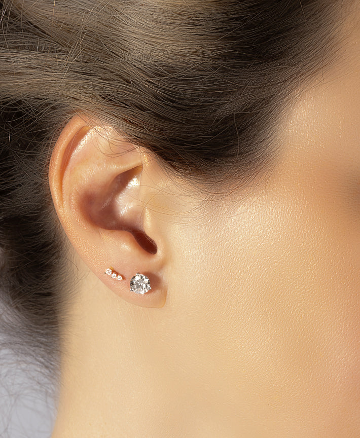 2ct Lab-Grown Diamond Martini Studs