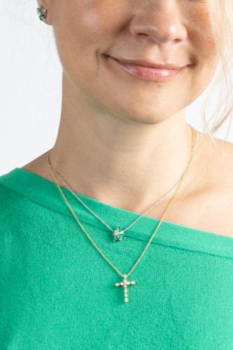 Diamond Cross Necklace
