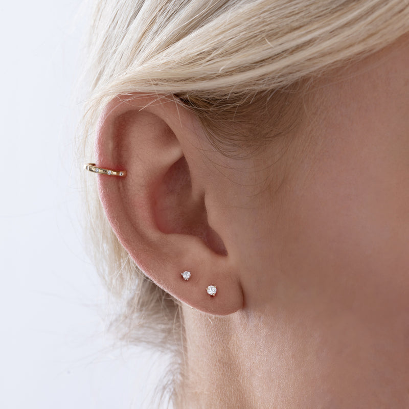 Mini Diamond Martini stud earrings