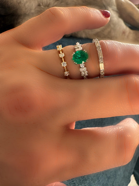 Diamond Distance Ring