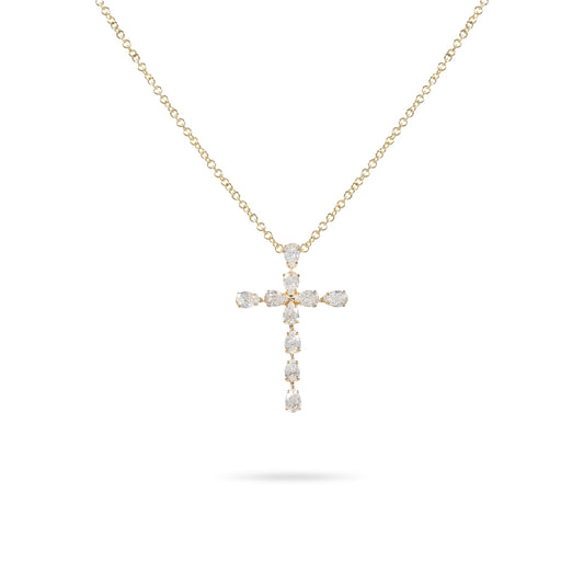 Diamond Cross Necklace