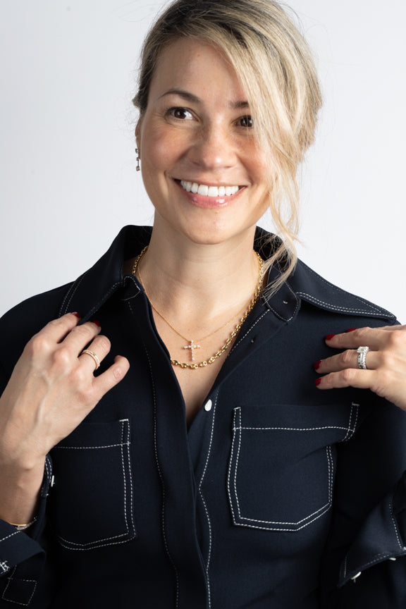 Diamond Cross Necklace